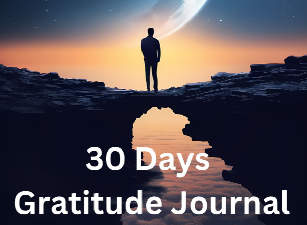 Cover image for the 30 Days Gratitude Journal from Dare To Dream Coaching