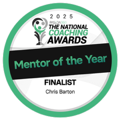 Chris Barton, Finalist, Mentor Of The Year - National Coaching Awards 2025